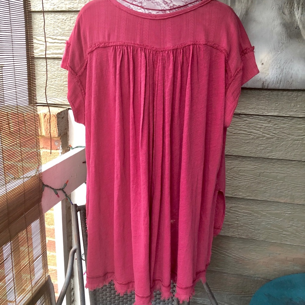 Free People Oversized Top for Ladies!! Size L - Picture 3 of 6